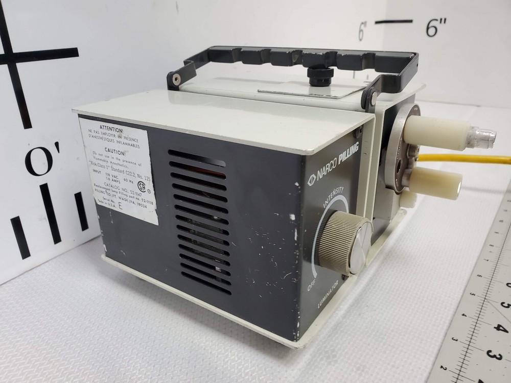 Narco Pilling 52-1147 Endoscopy Illuminator Fiber Optic Light Source