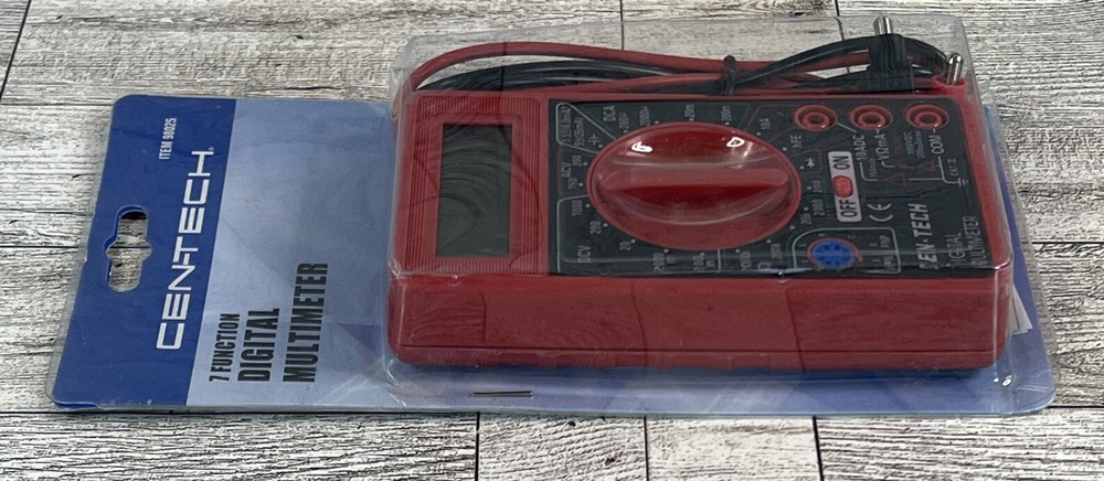 Cen-Tech 7 Function Digital Multimeter 98025 New In Package