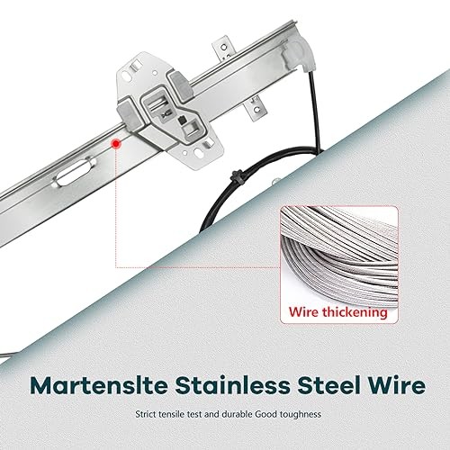 748-916 Front Left Driver Side Power Window Regulator with Motor Replacement