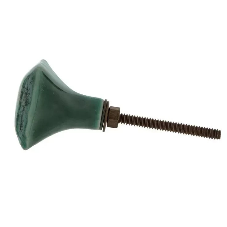 Turquoise Square P ull Knob