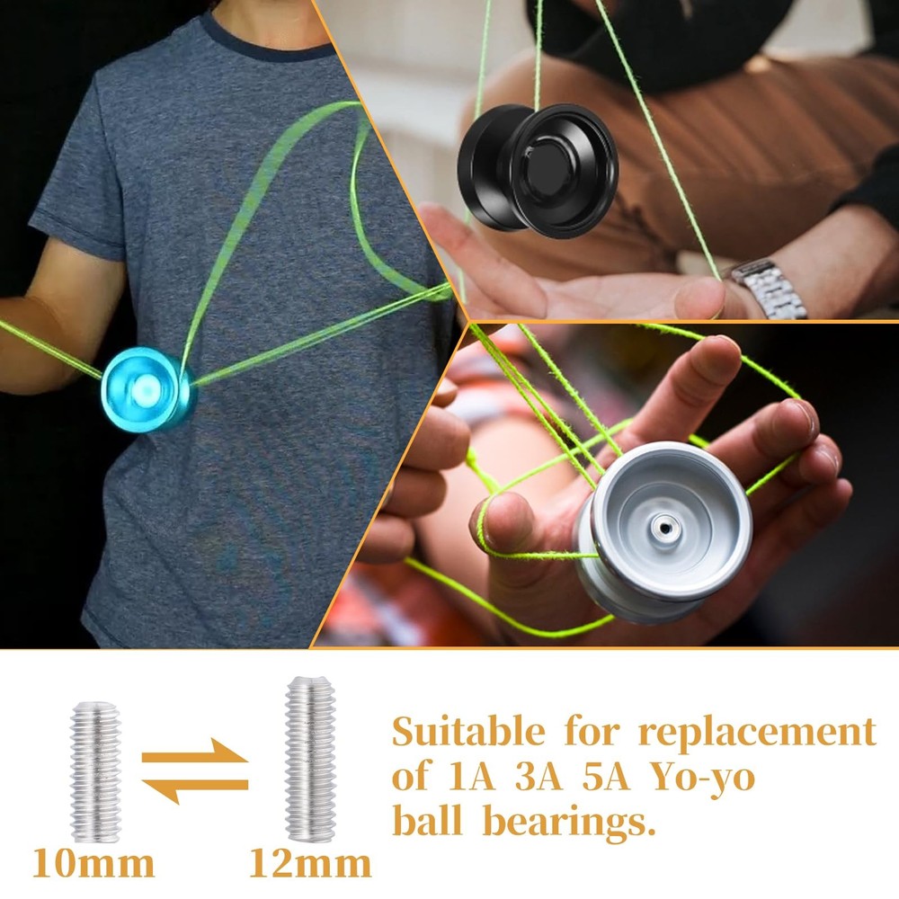 Yo-yo Bearing Accessory Set - Professional Replacement Kit with 6 Pcs...