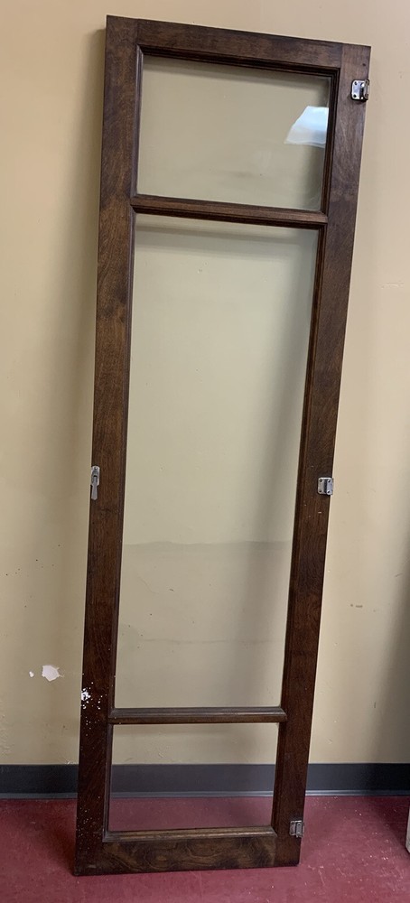 Antique Victorian Window Panel With Glass