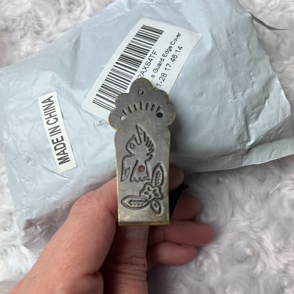 Brass Decorative Hardware Brads 16pc