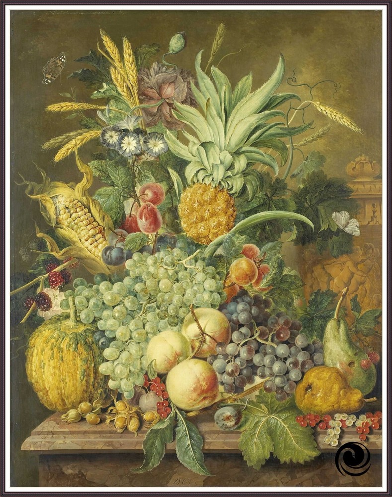 Variation on Flowers 579 Chart Counted Cross Stitch Pattern