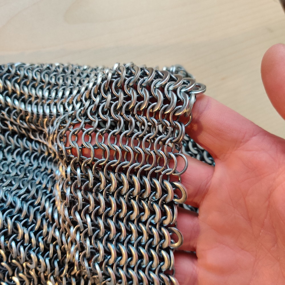 special construction knitting cotta - chain mail special construction