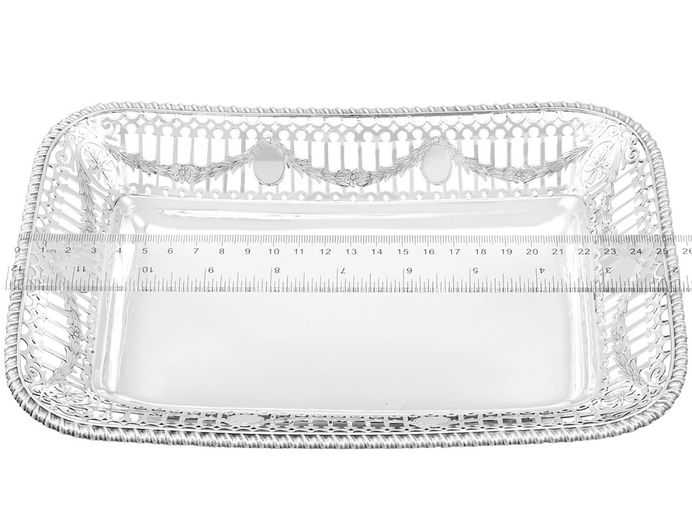 Antique Sterling Silver Bread/Fruit Dish