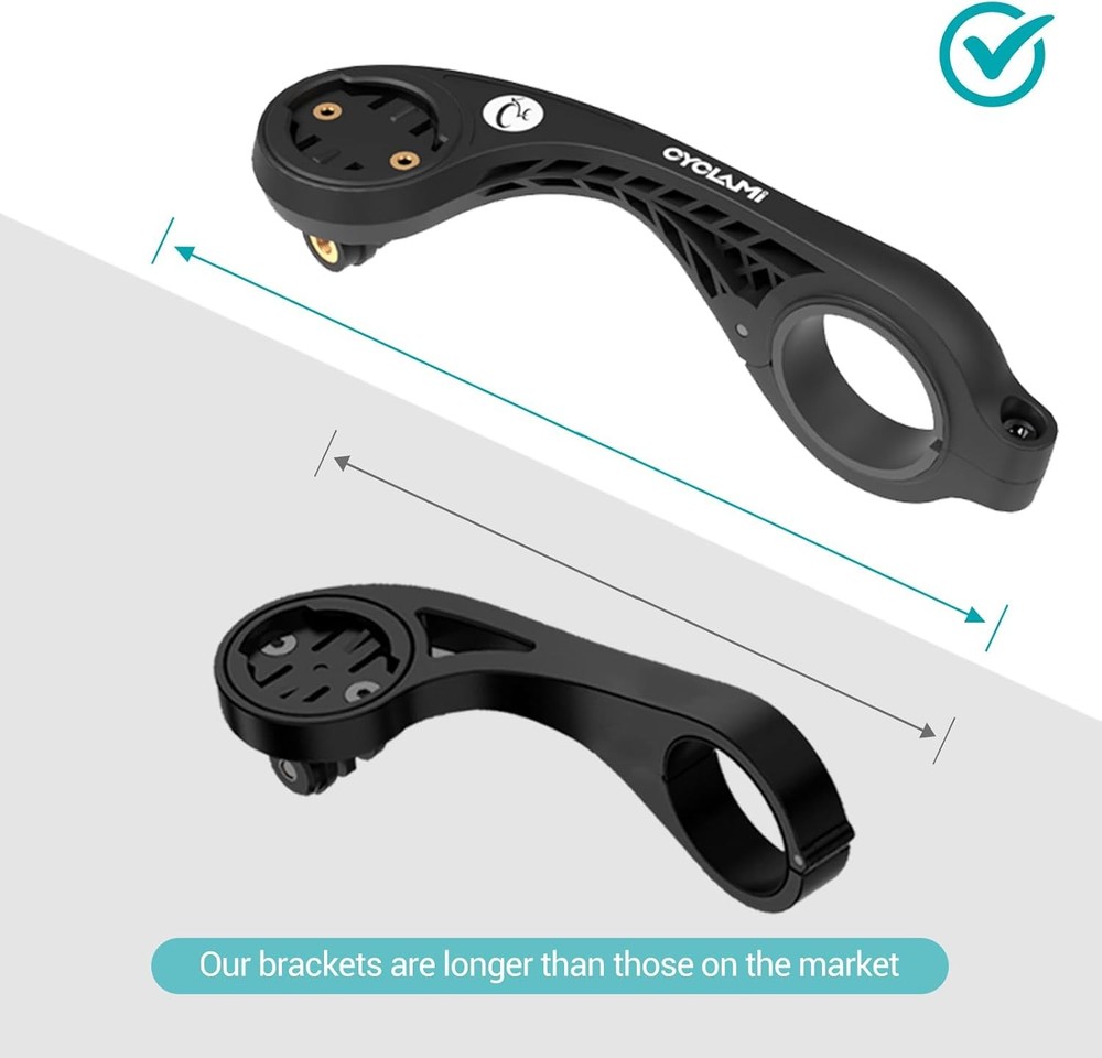 S2 Out Front Mount Compatible with Garmin Edge Bike Computer