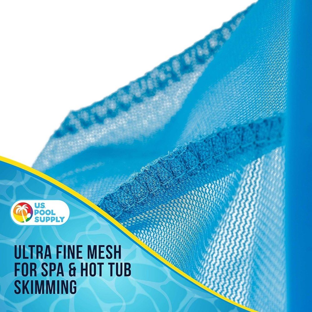 Efficient Spa and Pool Skimmer Net with Deep Mesh for Optimal Debris Collection