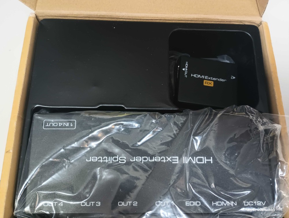 HDMI 1 in 4 Extender Splitter