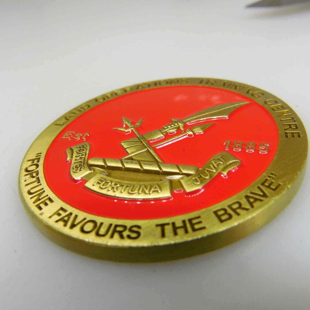 TRADE TRAINING SCHOOL LAND OPERATIONS TRAINING CENTRE CHALLENGE COIN