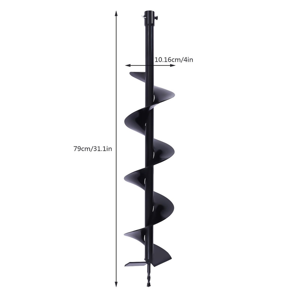 4 "garden digging spiral drill bit (only drill bit)