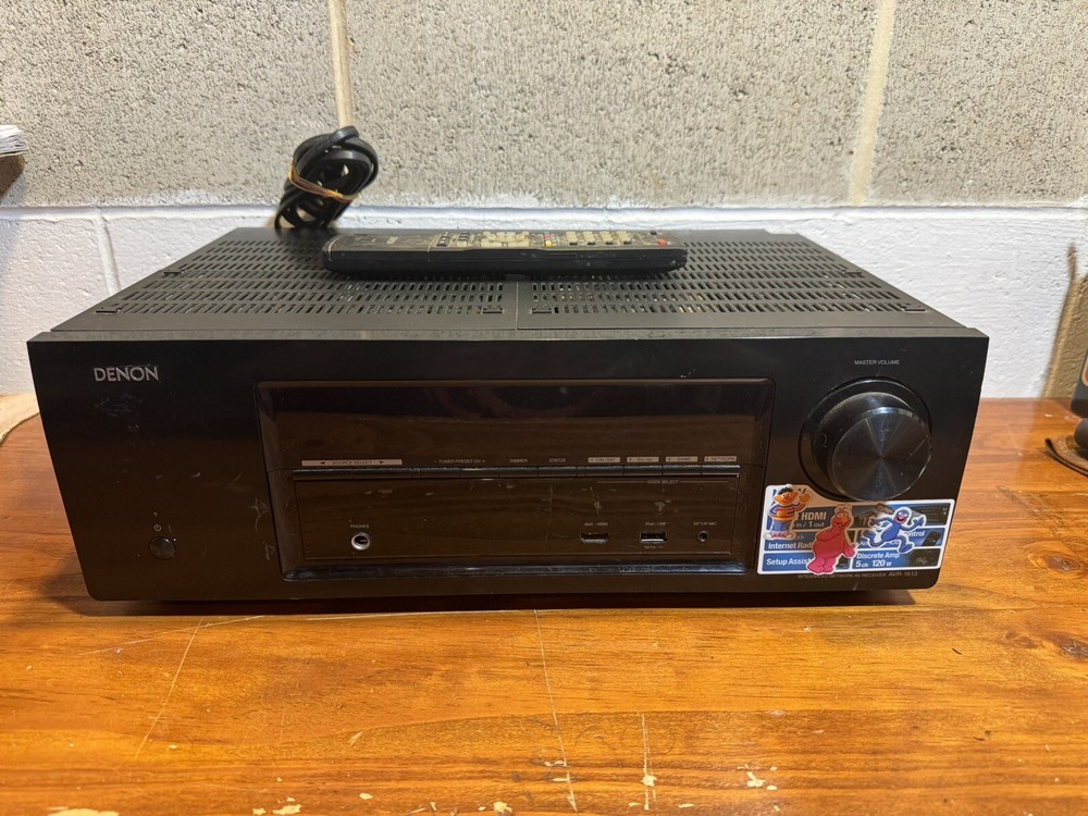 Denon AVR-1613 Integrated Network AV Receiver Tested