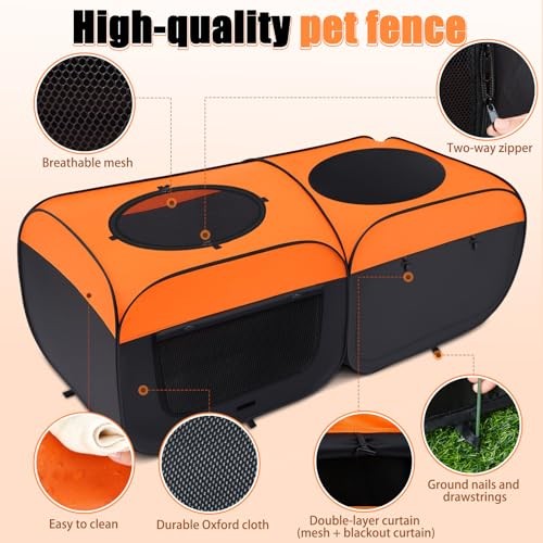 LemonRoad 73 Inch Large Chicken Brooder Box for Chick Starter Kit, Holds up to