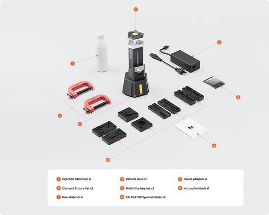 NEW Saltgator Desktop SoftGel Injection Molding / In Hand, Ready To Ship