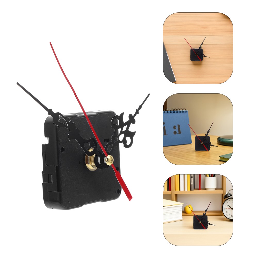 2 Sets Cross Stitch Bell Core Clock Mechanism Kit Battery Operated