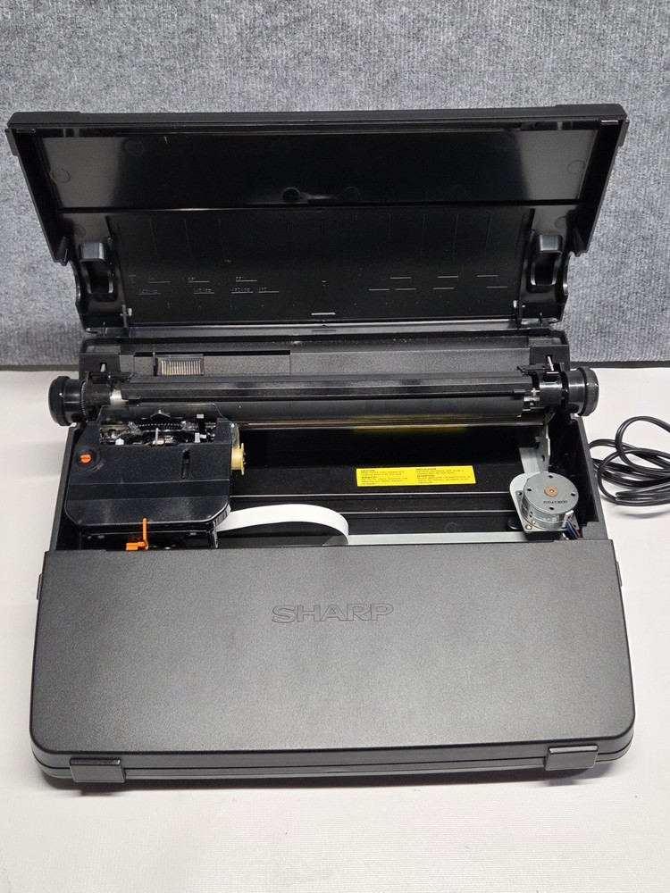 Sharp PA-3100E Portable Electronic Intelliwriter Typewriter w/ Box And Extras