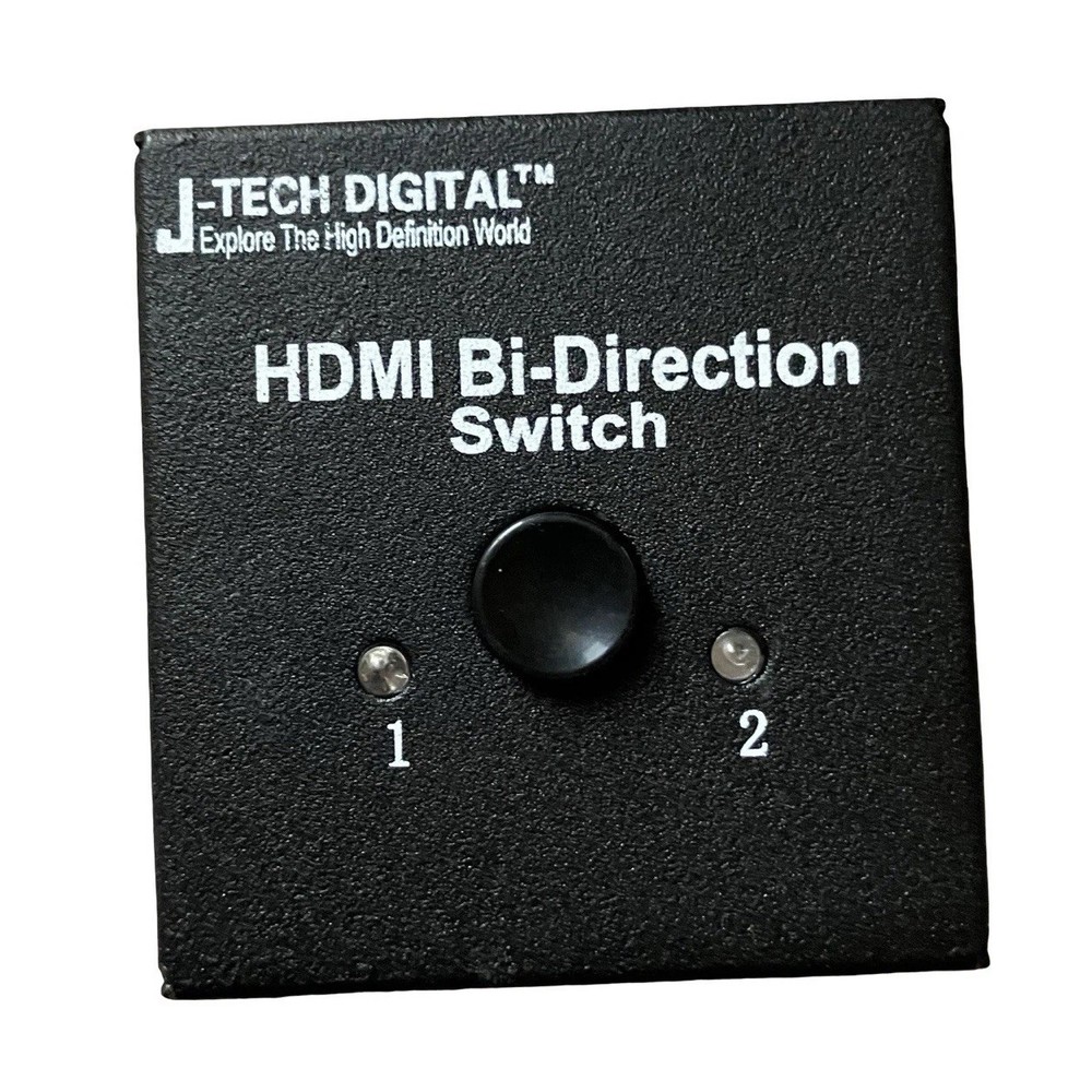 J-Tech Digital HDMI Bundle: JTD-MINI-1X2Sp Splitter & Bi-Direction Switch
