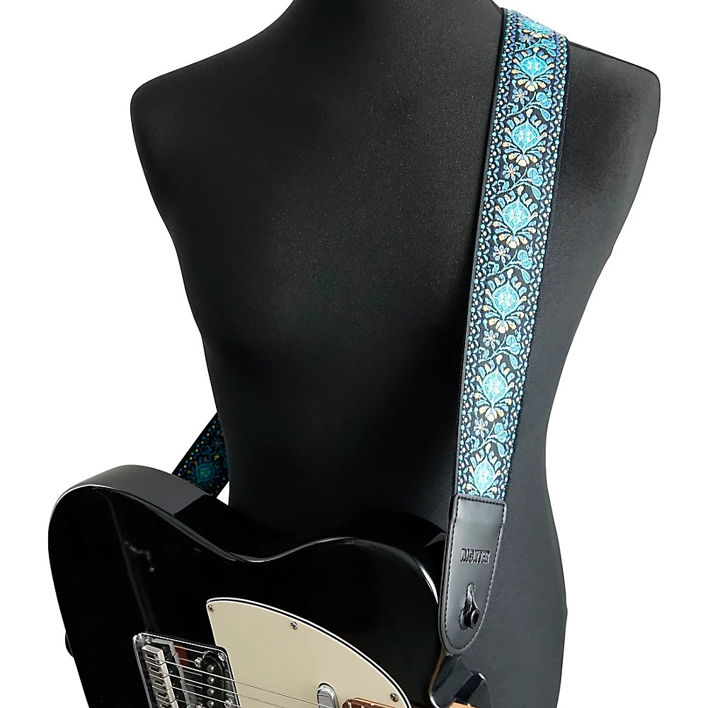 RICHTER Retro Guitar Strap Blue