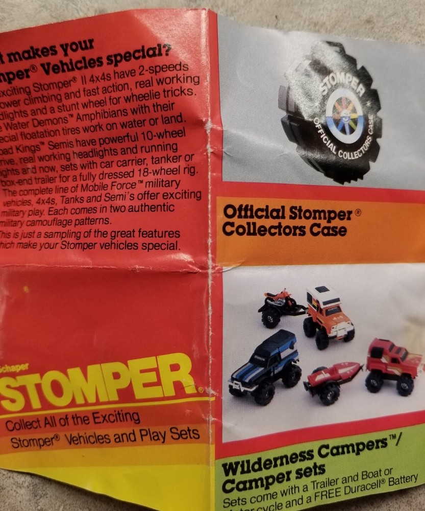 Schaper Stomper 4X4 • Brochure • Authentic Schaper Folded Insert - Mini Catalog