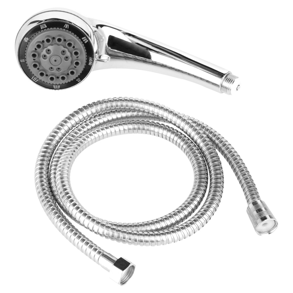 Bath Bliss 8 Function Shower Head and Cord