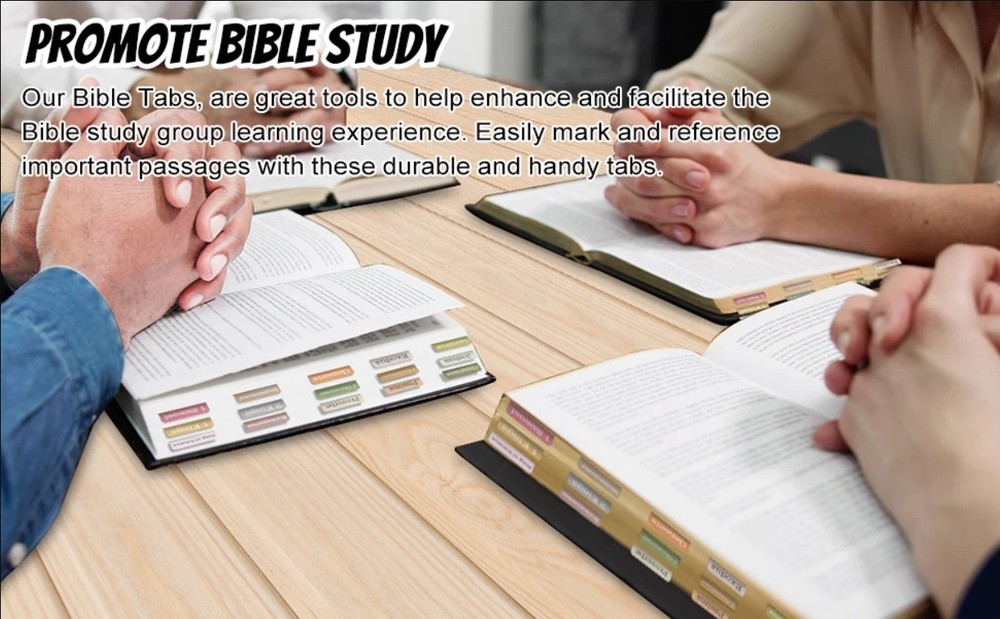 Laminated Bible Tabs,75 Tabs,Laminated Index Tabs for Women and Boho