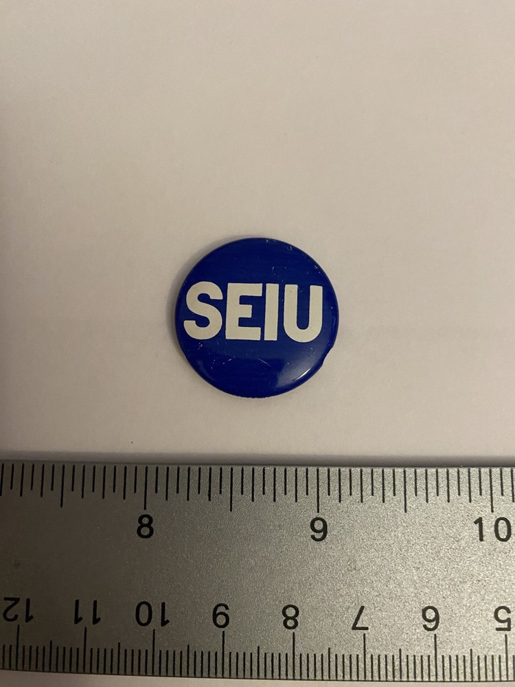 SEIU Pin Back Button P145