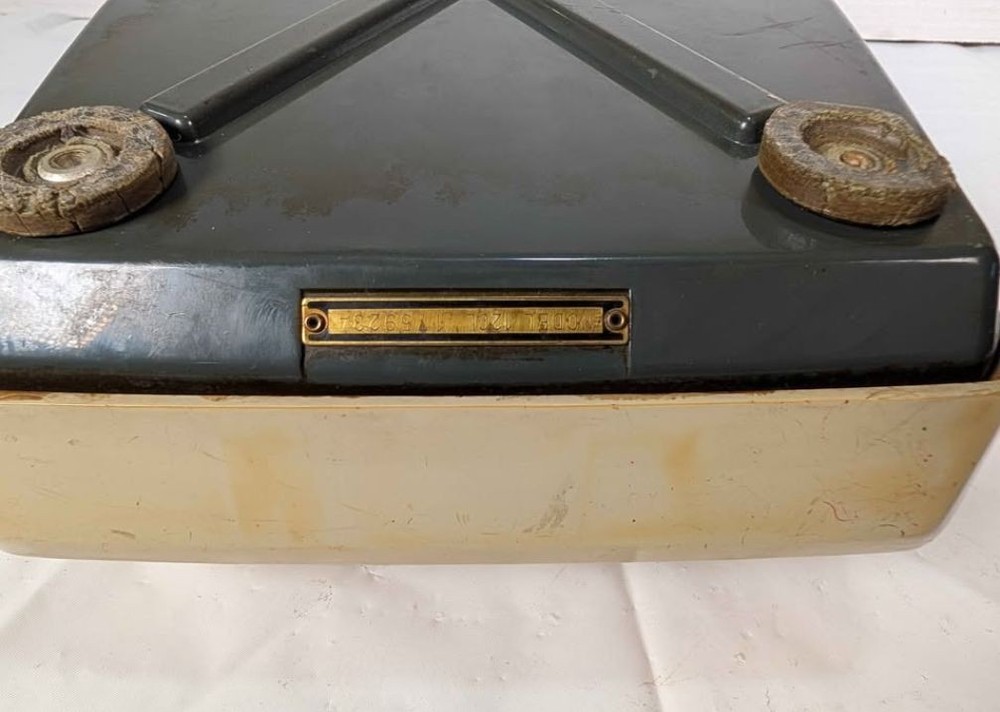 Walther Comptograph Adding Machine Model 12CL Vintage Mechanical Printing Office