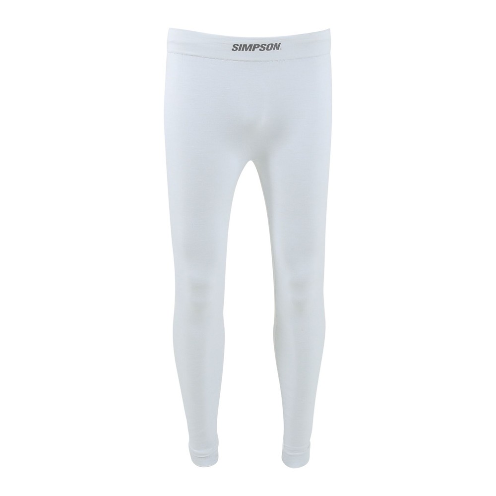 Simpson Safety 20194MLW Pro Fit Base Layer Bottom Medium/Large White