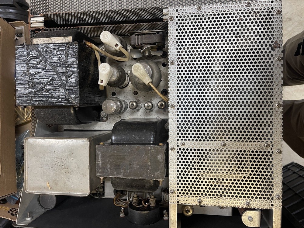 LINEAR 600L RF Amplifier Central Electronics Untested Wes Schum