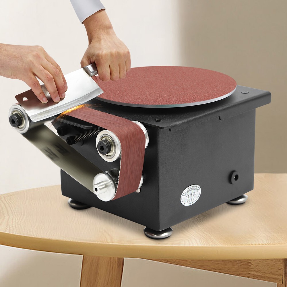 6 inch Electric Disc Sander Machine Edge Sharpener Mini Bench Polisher Tools Kit