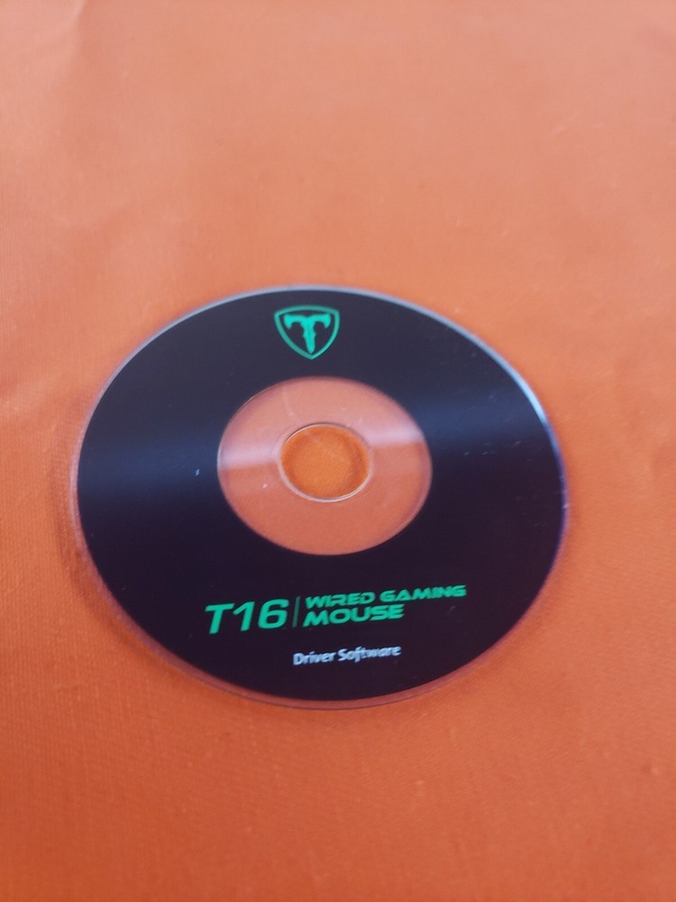 T 16 WIRED GAMING MOUSE DRIVER SOFTWARE replacement DISC