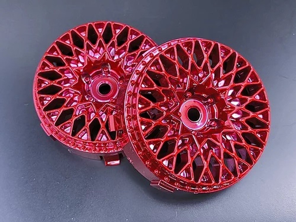 Tetsujin GRANSEEKER Wheels INSERTS Disk Adjustable Offset - GUN METAL - 4PCS