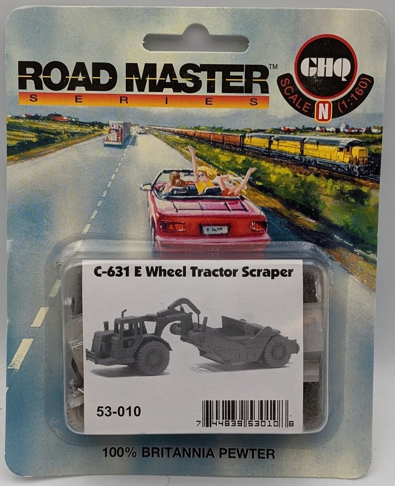 Road Master 53-010 N 1:160 C-631 E Wheel Tractor Scraper