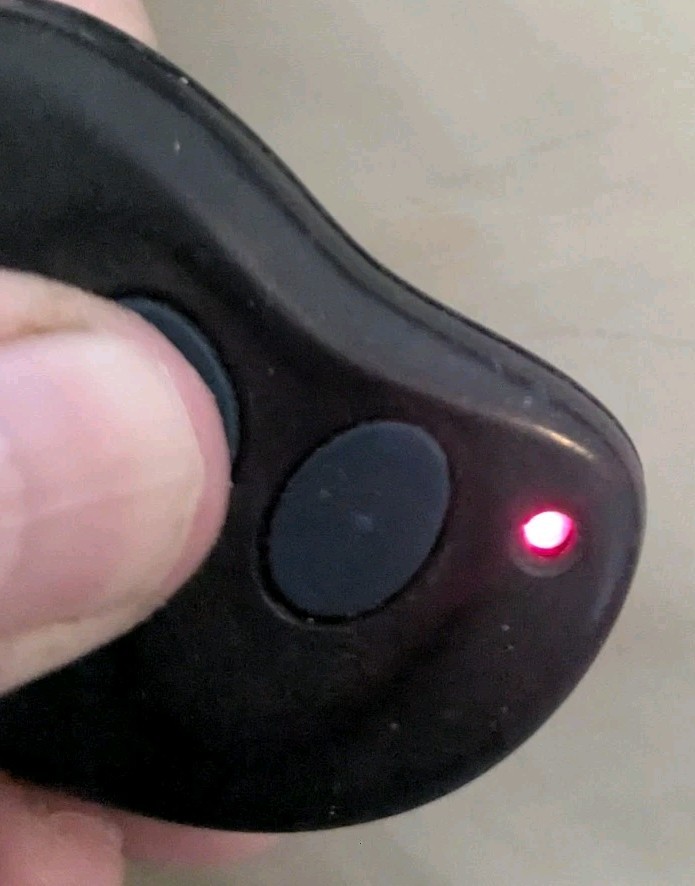 RCS 318CTB Remote Control | Fits DoorKing MicroClick & Linear 318MHz | 2-Button
