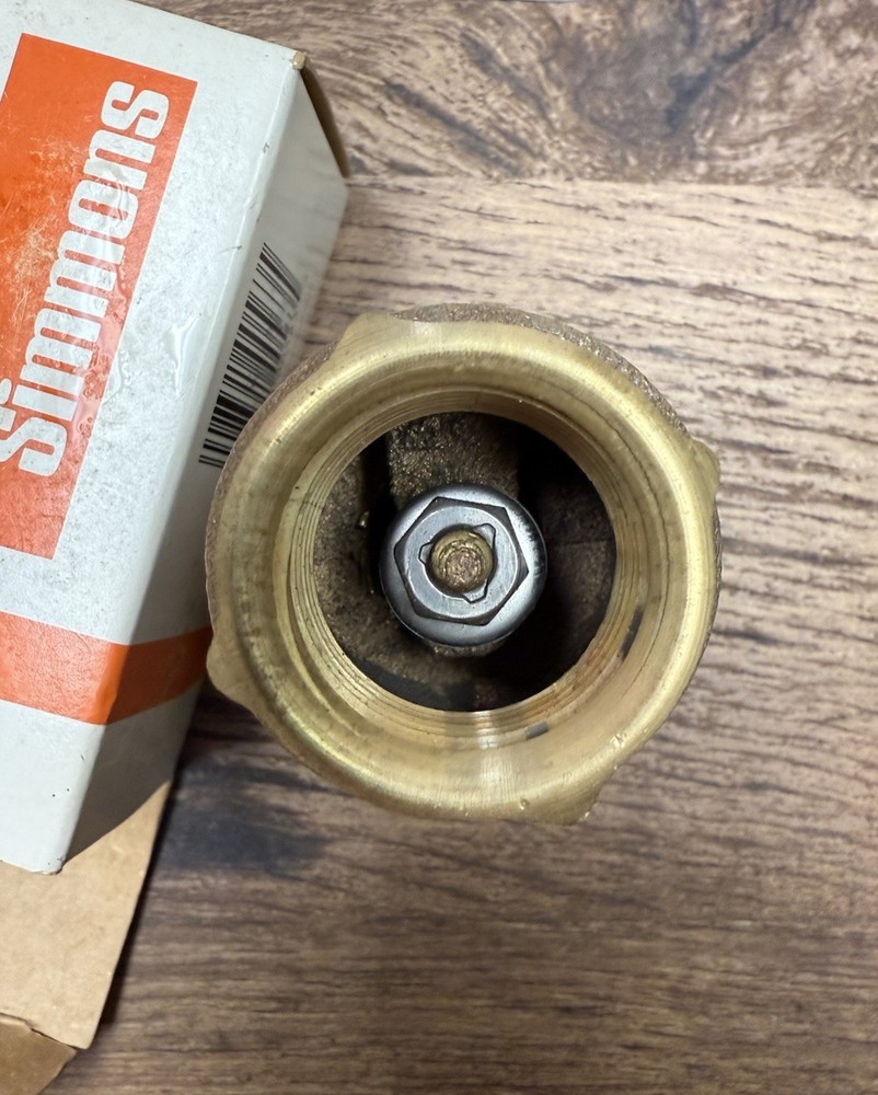 Simmons 1502 3/4" Check Valve New In Box