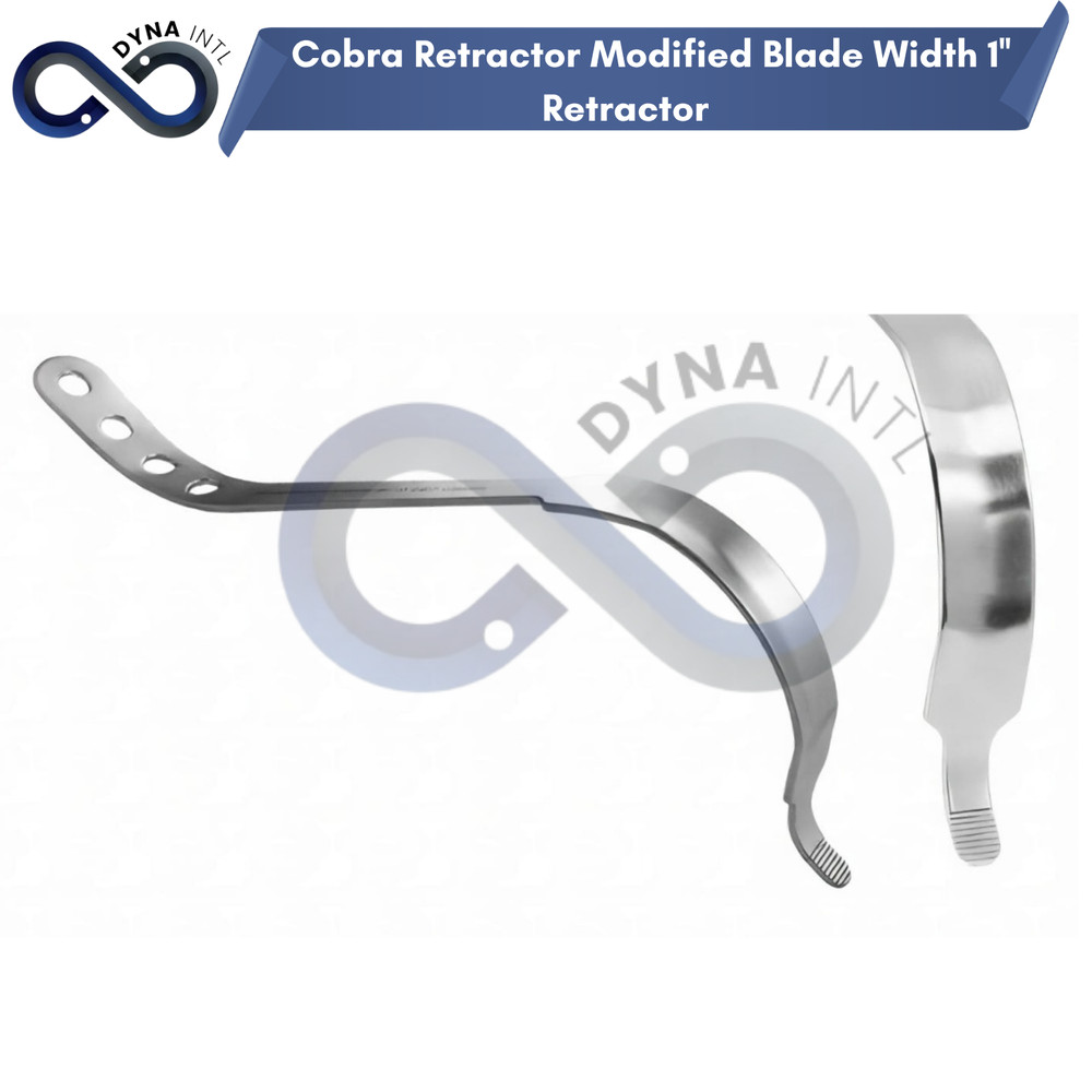 Cobra Retractor Modified Blade Width 1'' Retractor Hip Arthroplasty Instruments