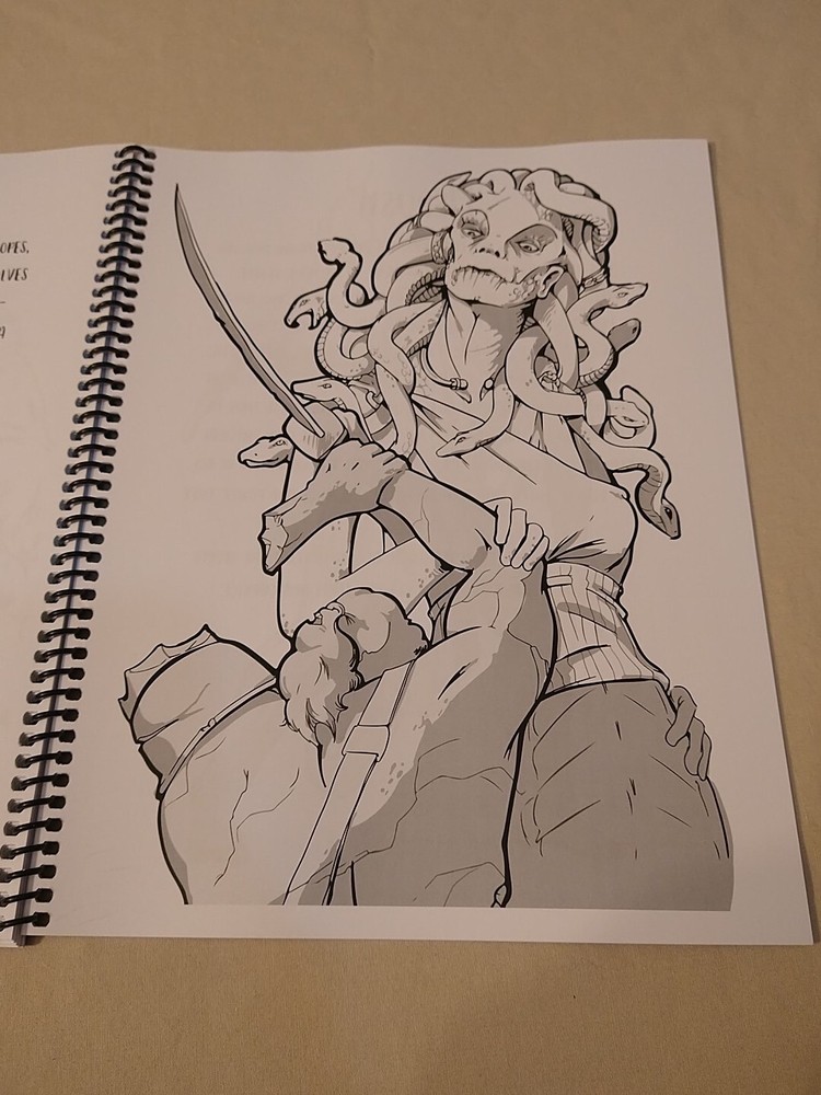 Dungeons and Dragons Coloring Book
