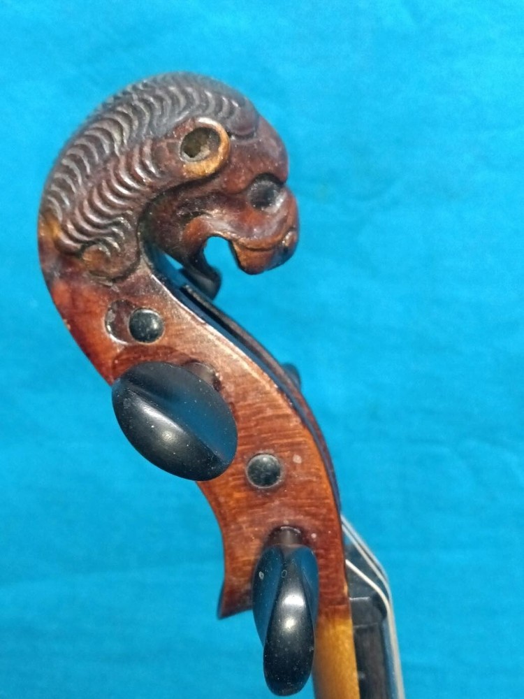 1870's Lion Head Violin