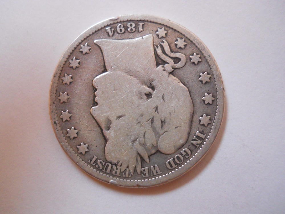 1894 S Barber Half Dollar Vintage Silver