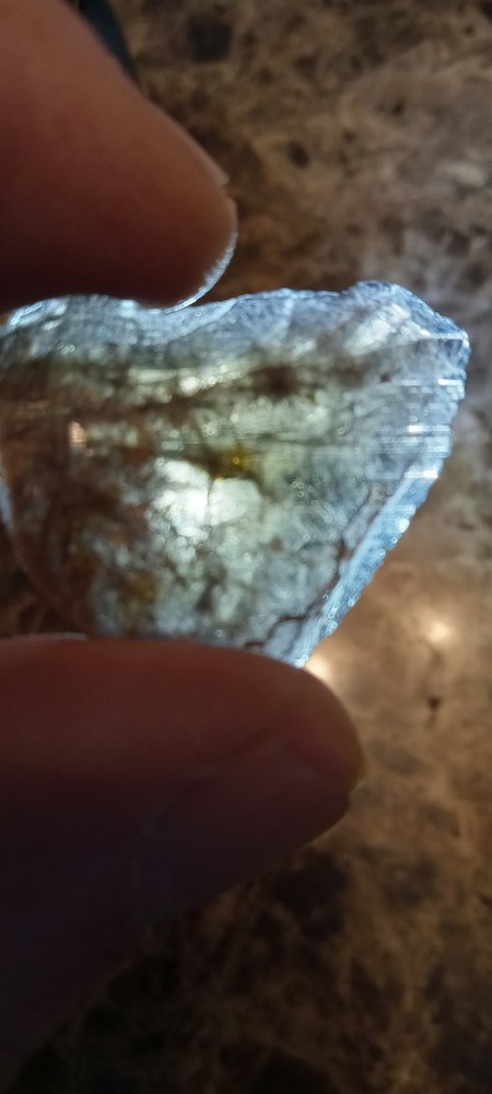 Pleochroic Axinite mineral specimen