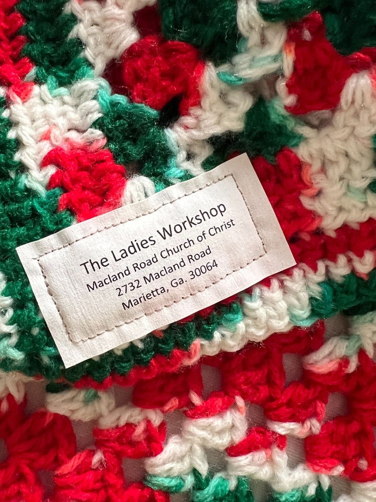 Blankets, crochet, Your Choice, One (1) - Holiday