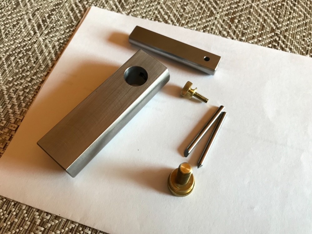Knife Maker's Edge Line Scriber, Edge Scribe, 2X72 Knife Maker's Center Scribe