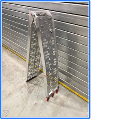 Aluminium Folding HEAVY DUTY Loading Ramp 340Kg Load - 2170mm x 230mm (Extended)