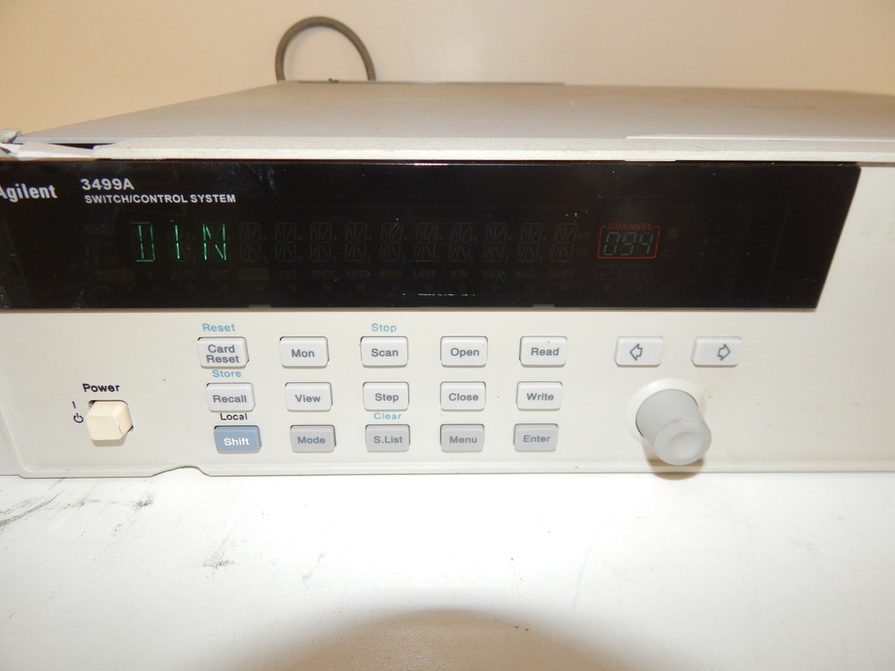 AGILENT HP 3499A SWITCH CONTROL MAINFRAME (GEV34)