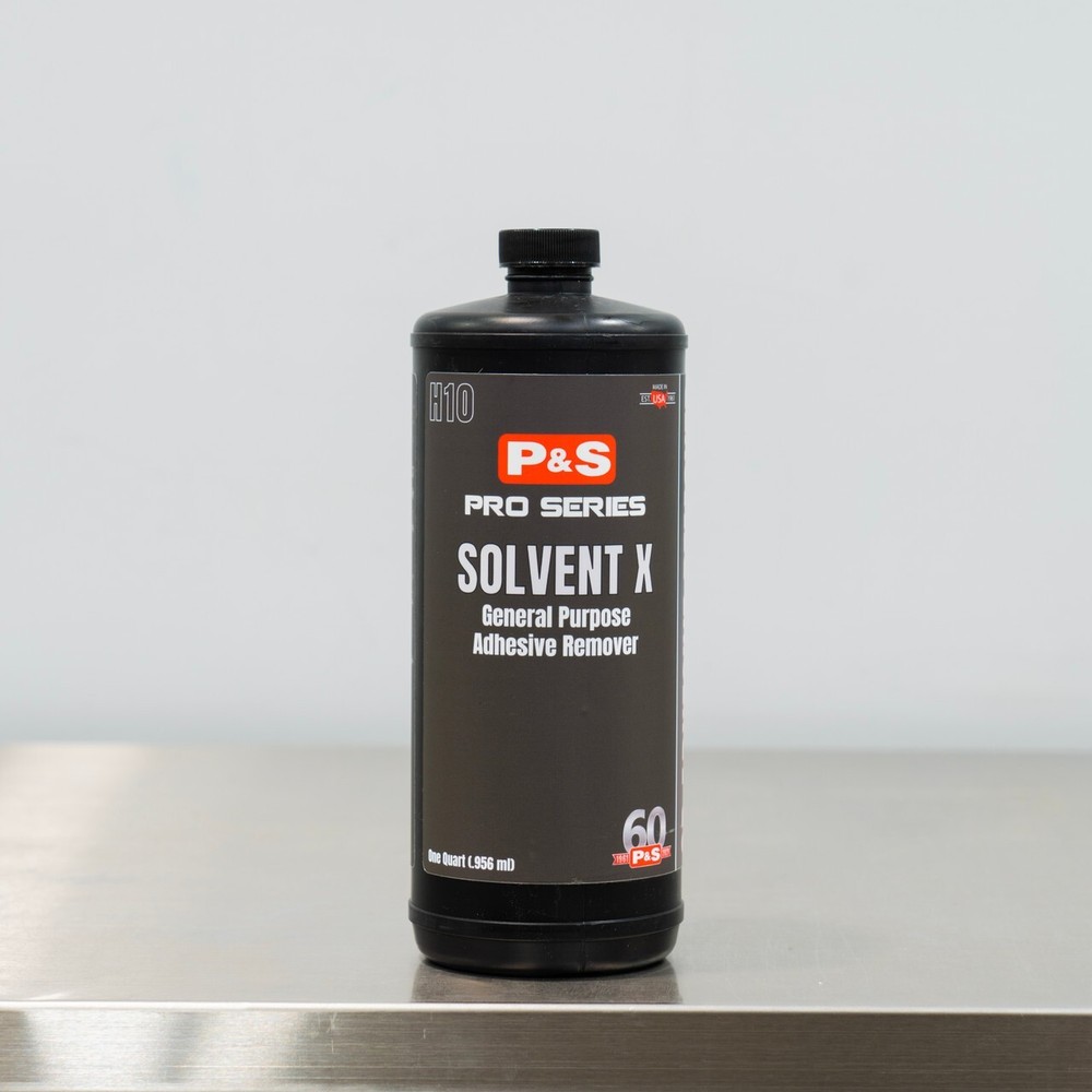 P&S Solvent X 32oz | General Purpose Adhesive Remover