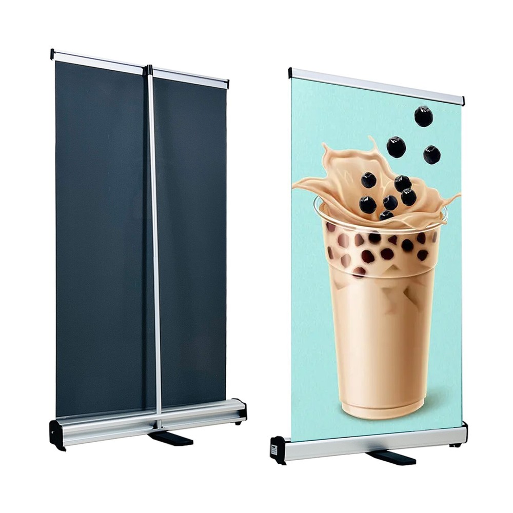 24"x40" 1 PACK Tabletop Standard Retractable Roll Up Banner Display Stand