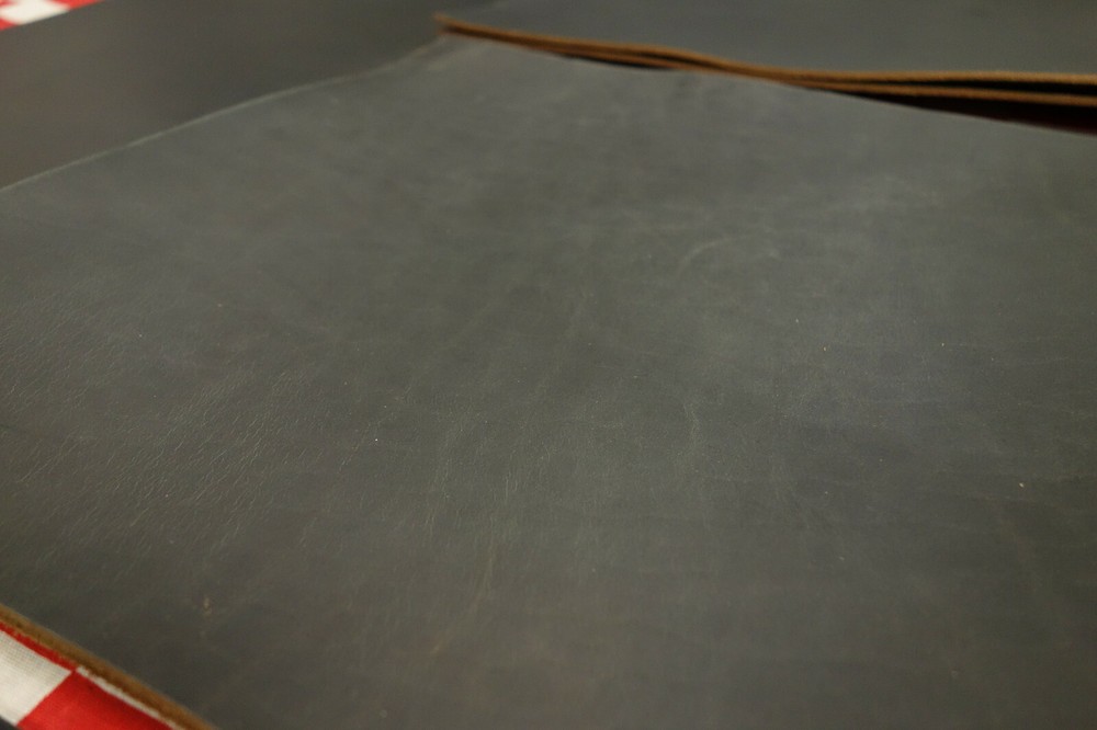 Horween Blue Lake Chromexcel Leather Piece, Select Your Size And Thickness.