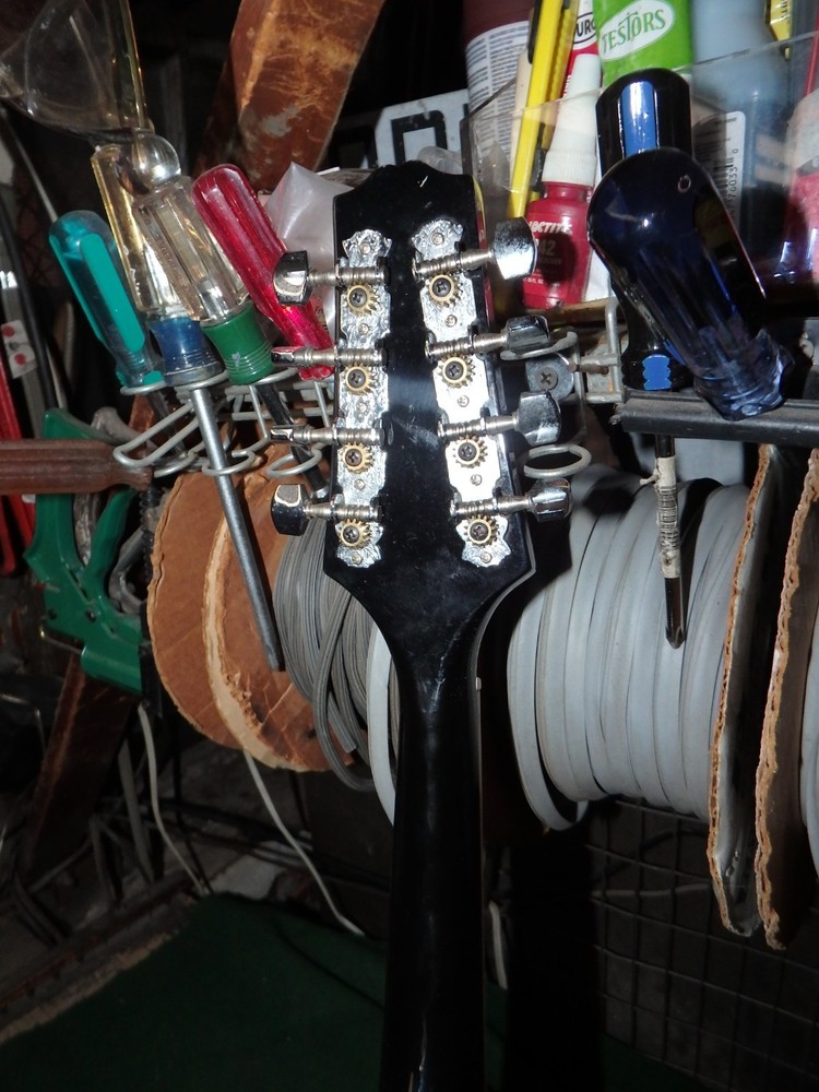 Rogue RM-100A A-Style Mandolin - Black