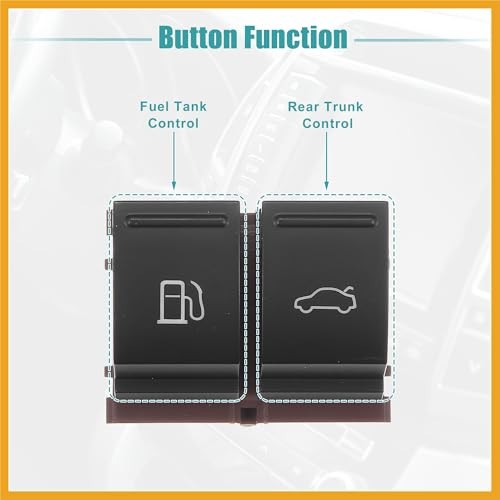 VW CC 2009-2017 Fuel Tank Door Trunk Lid Release Button Switch