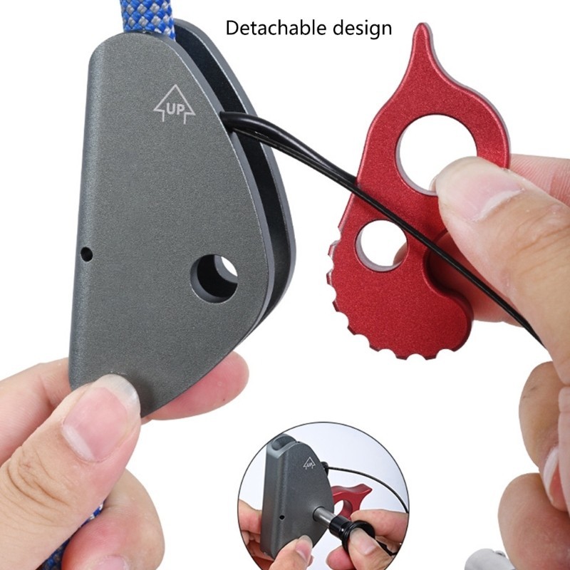 Detachable Fall Arrest Device Safety Rope Descender for High Altitudes Work